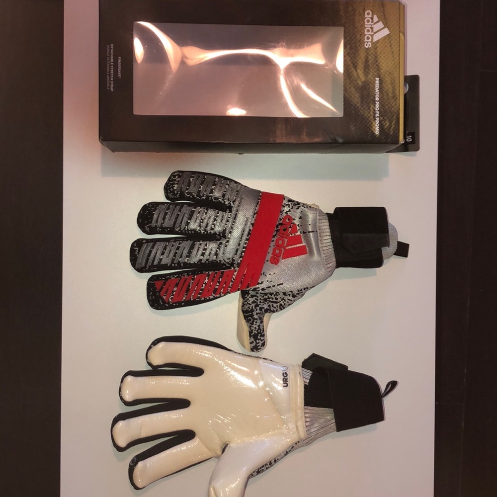 adidas Predator Pro FS Gloves Soccer Size 10